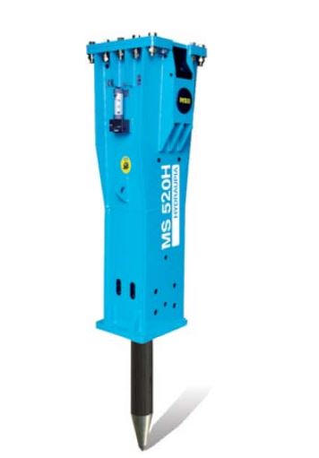 Pigghammer vekt < 1300 kg slagenergi < ca 3000J